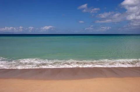 Blue Beachscape Stock Photos