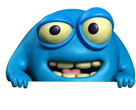 Blue beast 스톡 일러스트