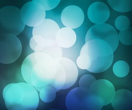 Blue beautiful bokeh 스톡 일러스트