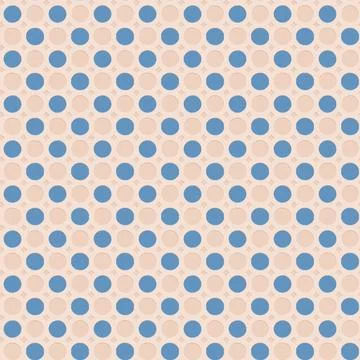 Blue beige seamless pattern, arabesque arabic perforated embossed decorative  Stock Illustration