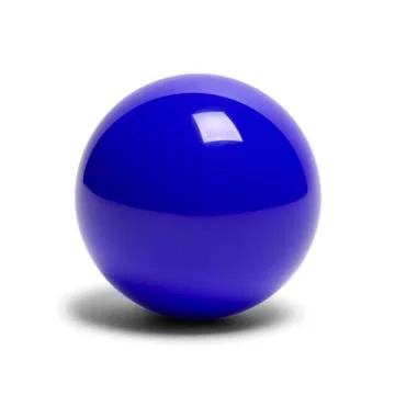 Blue Billard Ball Stock Photos