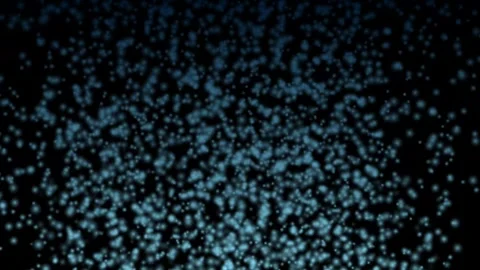 Blue binary code animation with gradient glow Stock Footage 309400218