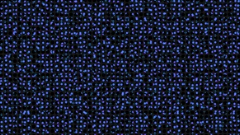 Blue Binary Code Background with Snowflakes Stars Glitter and Winter Design Stock Footage 342369028