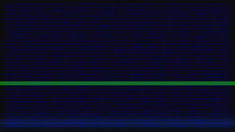 Blue Binary Code Stock Footage 158396500