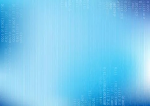 Blue binary vector background 스톡 일러스트