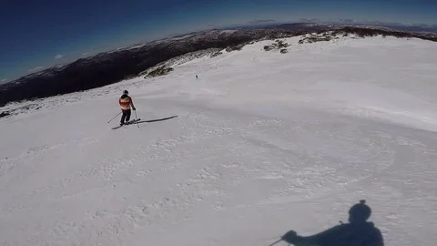 Blue Bird Backcountry Skiing 스톡 동영상 80625114