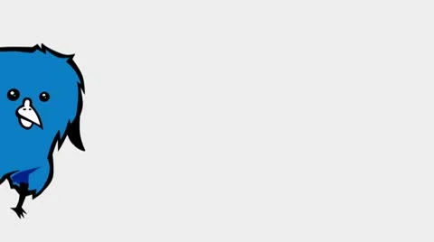 Blue Bird Flying Stock Footage 10689332