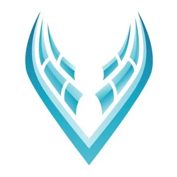 Blue Bird Icon Stock Illustration