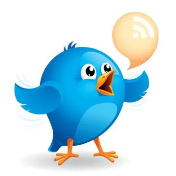 Blue bird Stock-Illustration