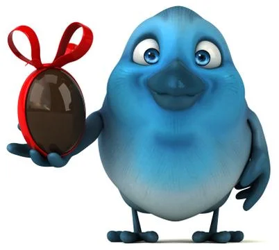 Blue bird Stock Illustration