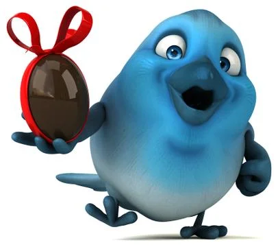 Blue bird Stock Illustration