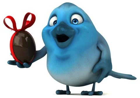 Blue bird Stock Illustration