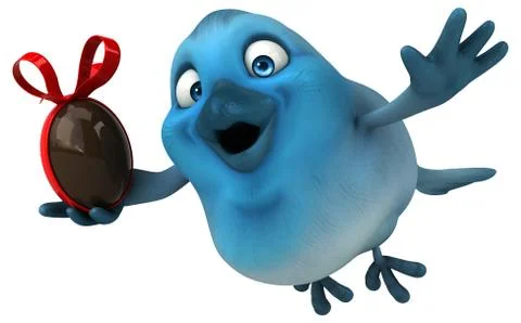 Blue bird Stock Illustration