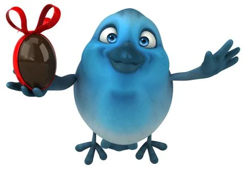 Blue bird Stock Illustration