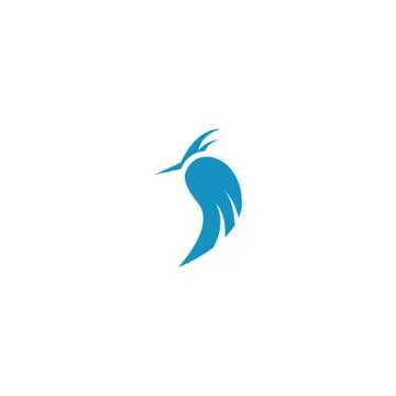 Blue bird Stock Illustration