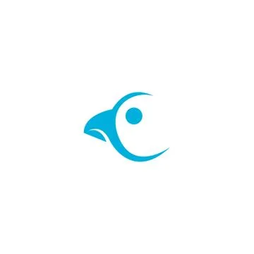 Blue bird Stock Illustration