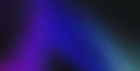 Blue black abstract gradient background grain texture effect dark vibrant color Stock Photos