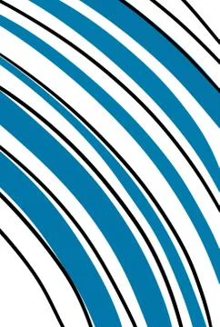 Blue black arc Stock Illustration