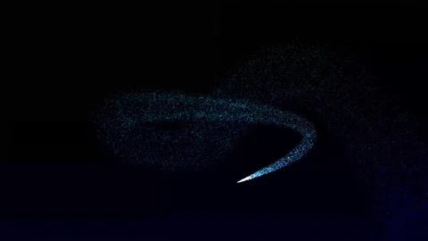 Blue black background motion animation. the stellar nedo. Stock Footage 275572390