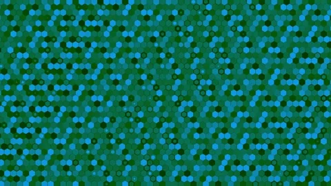 Blue To Black Hexagonal Pattern Background Animation Loop Stock Footage 287829879