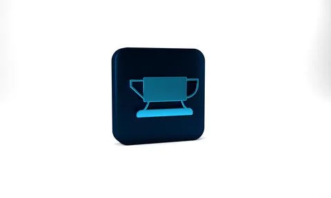 Blue Blacksmith anvil tool icon isolated on grey background. Metal forging イラスト素材