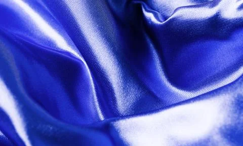 Blue blanket Stock Photos