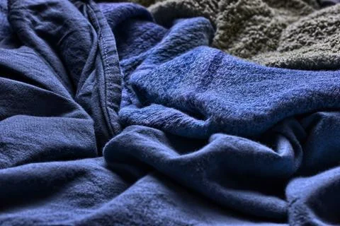 Blue Blanket Stock Photos
