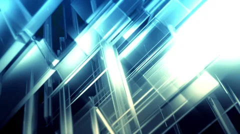 Blue block background Video stock 33847206