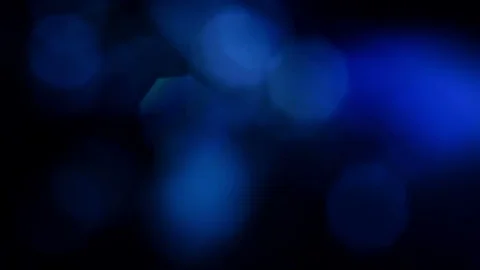Blue, blurred, bokeh lights background 1080p loop Stock Footage 83679964