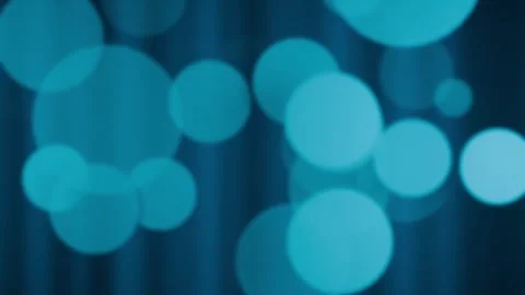 Blue blurred particles, hypnotic movement, background curtain, close-up  Vidéo 332151334