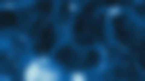 Blue Blurred Waving Backdrop Animated of Particle and Line. Beautiful Universe Stock Footage 155967652