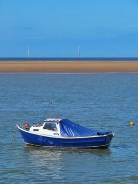 Blue Boat Stock Photos