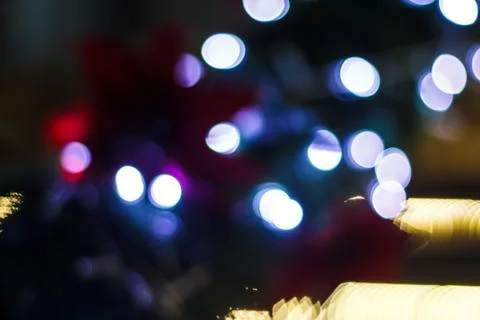 Blue  bokeh 2 Stock Photos