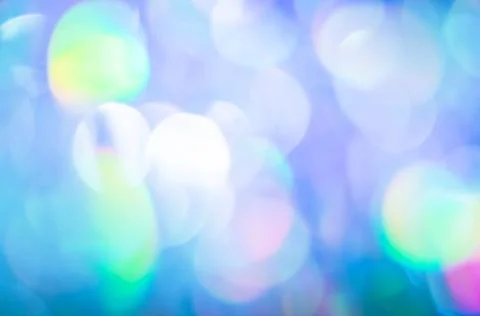 Blue bokeh abstract background. 스톡 사진