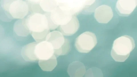 Blue bokeh abstract Stock Footage 75579712