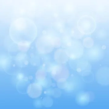 Blue bokeh abstract light background. Stock-Illustration