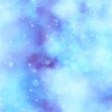 Blue bokeh abstract light background. Beautiful vector illustration Stock Illustration