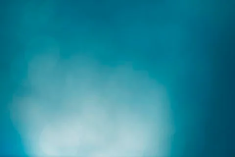 Blue bokeh abstract light background Foto stock