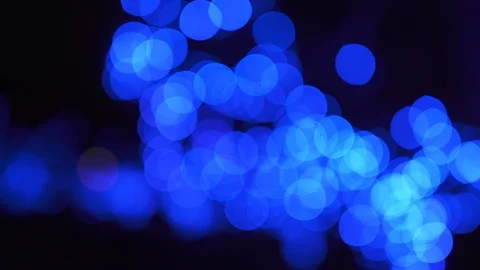 Blue bokeh abstract light backgrounds Stock Footage 119557689