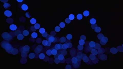 Blue bokeh abstract light backgrounds Stock Footage 119637126
