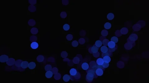 Blue bokeh abstract light backgrounds Stock Footage 119637129