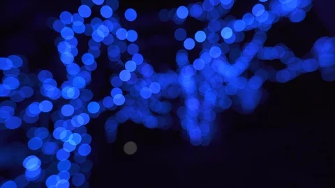 Blue bokeh abstract light backgrounds Stock Footage 119638176