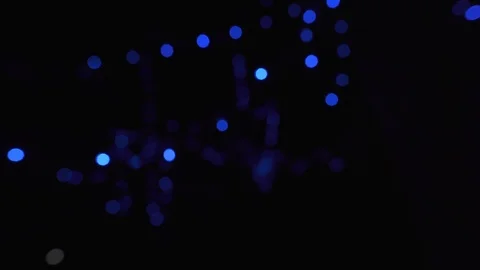 Blue bokeh abstract light backgrounds Stock Footage 119638384