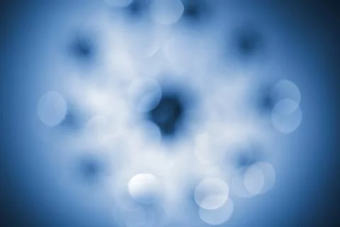 Blue bokeh background abstract light Stock Photos