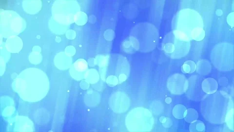 Blue bokeh background animation video Stock Footage 279356198