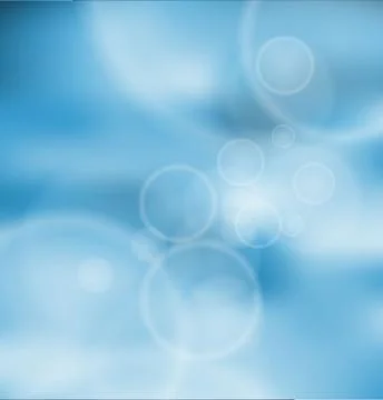 Blue bokeh background Stock Illustration