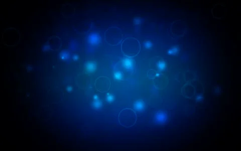 Blue bokeh background Stock Illustration