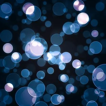 Blue bokeh background Stock Illustration