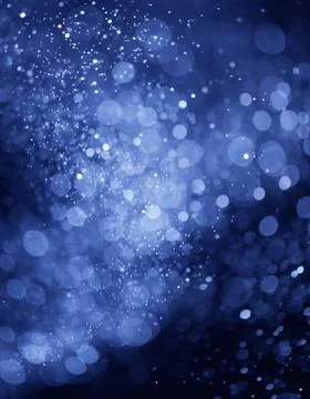 Blue bokeh background Stock Photos