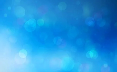 Blue bokeh background. Stock Photos